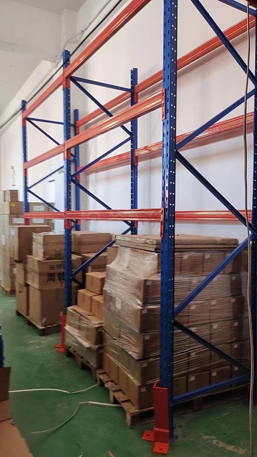 重型倉(cāng)庫(kù)貨架托盤(pán)貨架橫梁式貨架北京中聯(lián)信貨架